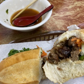 Old Saigon Pho Restaurant - Small pho with pork banh mi "extra special" option - Vietnamese Near Me - Tukwila, Washington
