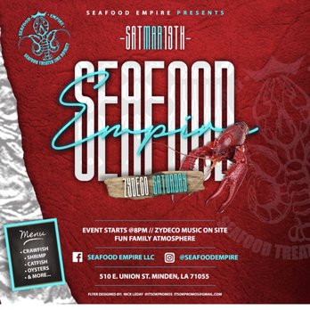 Seafood Empire - Cajun/Creole Near Me - Minden, Louisiana