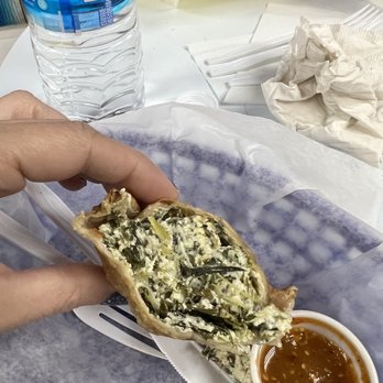 Cafe Tola - Spinach, Ricotta & Mozzarella Empanada - Empanadas Near Me - Chicago, Illinois