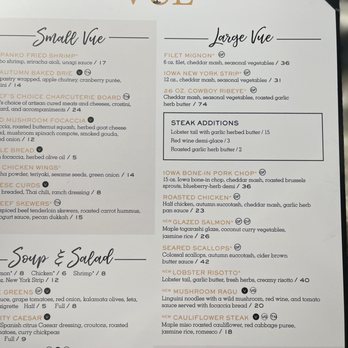 Vue Rooftop - Menu! - New American Near Me - Iowa City, Iowa Vue Rooftop - Menu! - New American Near Me - Iowa City, Iowa