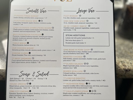 Menu photo 7 Vue Rooftop Iowa City, IA Menu photo 7 Vue Rooftop Iowa City, IA