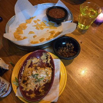 Mission Cantina - Queso dip, with an order of chips and salsa. I would've thought the Queso dip suppose to come with chips. But was told get another chips. - Mexican Near Me - Seattle, Washington Mission Cantina - Queso dip, with an order of chips and salsa. I would've thought the Queso dip suppose to come with chips. But was told get another chips. - Mexican Near Me - Seattle, Washington