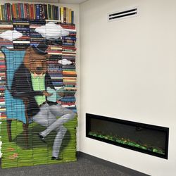 Sierra Madre Public Library - Fireplace