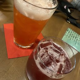 Autumn Affair (Left) and Wildberry Margarita (Right)
