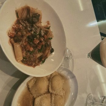 Gussie's Handmade Italian - Pappardelle with Wild Boar Ragu and Brown Butter, Honey Ravioli - Italian Near Me - Chicago, Illinois