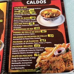 Jugos Bamoa - Menu - Soup and other items