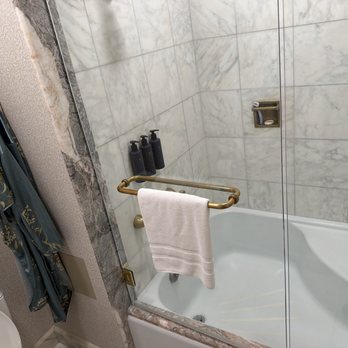 The Westgate Hotel - Brass fixtures with modern finishes make this room quite an experience! - Hotels Near Me - San Diego, California The Westgate Hotel - Brass fixtures with modern finishes make this room quite an experience! - Hotels Near Me - San Diego, California
