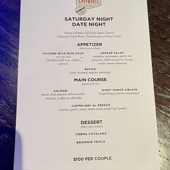 Bloomington ChopHouse - Saturday date night menu (Jan 2023) - Steakhouses Near Me - Bloomington, Minnesota Bloomington ChopHouse - Saturday date night menu (Jan 2023) - Steakhouses Near Me - Bloomington, Minnesota