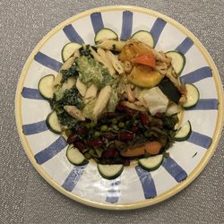 Vegin Out - Meal #3 (dinner) with my own zuchini