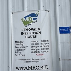 Mac Bids  - Hours of operation!