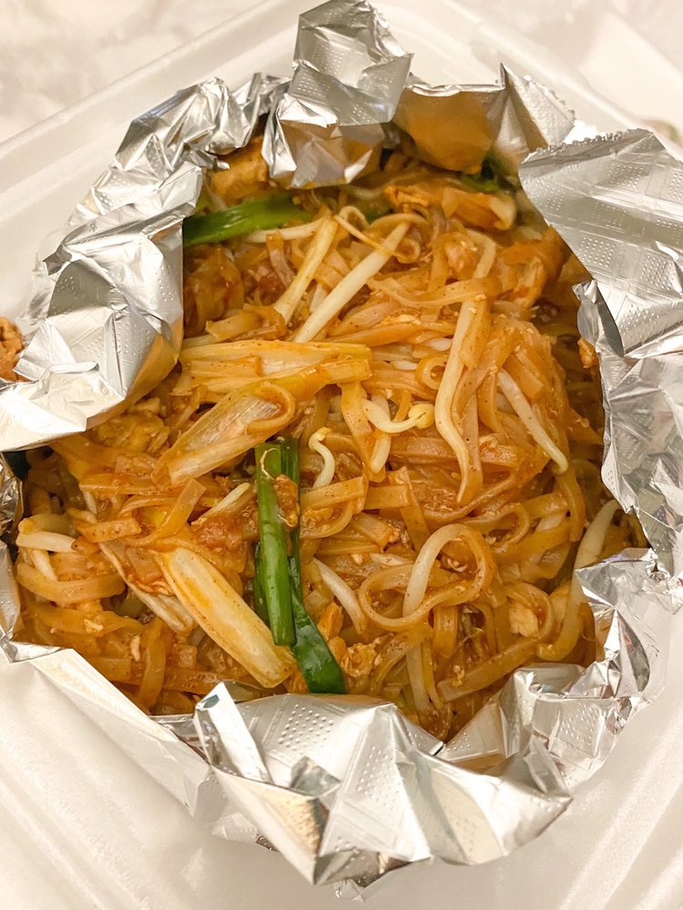 Food from Baan Thai Restaurant