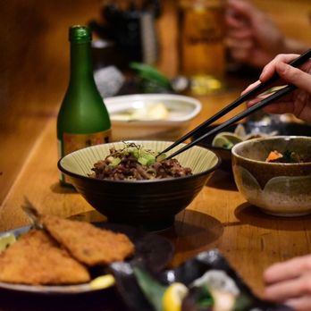 Izakaya Shingen - Pork Rice Bowl and Breaded Mackerel - Japanese Near Me - Ottawa, Ontario