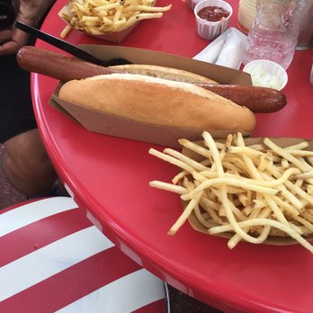 Casey's Corner - Foot-long hotdog and fries - Hot Dogs Near Me - Orlando, Florida
