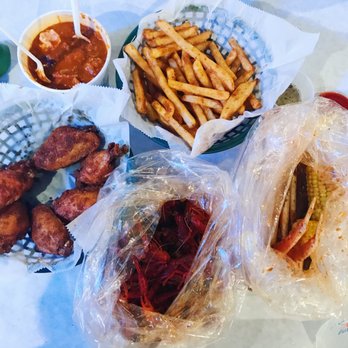 The Boiling Crab - chowder / cajun fries / hot wings / crawfish / crab legs - Seafood Near Me - Honolulu, Hawaii The Boiling Crab - chowder / cajun fries / hot wings / crawfish / crab legs - Seafood Near Me - Honolulu, Hawaii