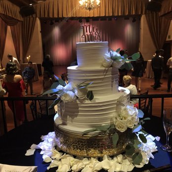 Padua Weddings - Cake and DJ dance floor inside the ballroom. Gorgeous! - Venues & Event Spaces Near Me - Claremont, California