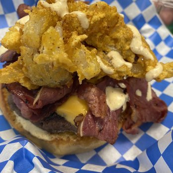 Pastrami On The Run - Pastrami Cheeseburger - New American Near Me - Los Angeles, California