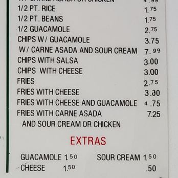 Vazquez Taco Shop - Menu - Mexican Near Me - Pueblo, Colorado Vazquez Taco Shop - Menu - Mexican Near Me - Pueblo, Colorado