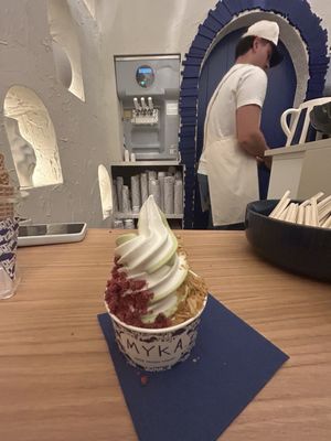 MYKA Greek Frozen Yogurt by null