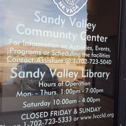 Sandy Valley Library