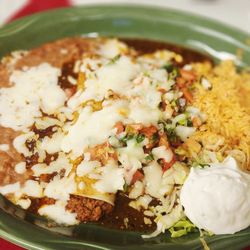 GROUND BEEF ENCHILADAS