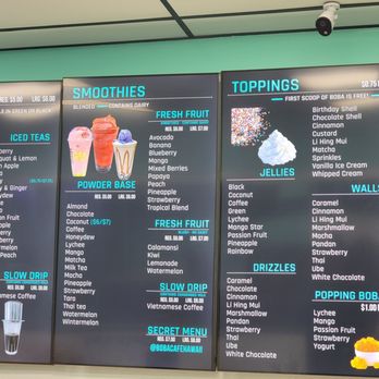 Boba Cafe - Menu - Juice Bars & Smoothies Near Me - Las Vegas, Nevada Boba Cafe - Menu - Juice Bars & Smoothies Near Me - Las Vegas, Nevada