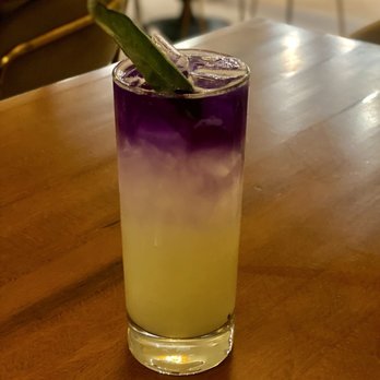 Doppio Zero - Ginger Blues Bliss Mocktail - Italian Near Me - Walnut Creek, California