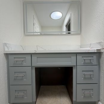 GS Design and Build - Master bathroom upgrades - vanity - General Contractors Near Me - Campbell , California