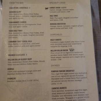 First Watch - Drink Menu - Breakfast & Brunch Near Me - Bentonville, Arkansas
