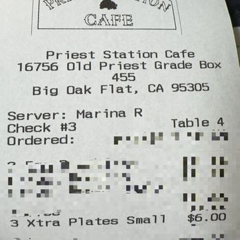 Priest Station Cafe - American Near Me - Big Oak Flat, California Priest Station Cafe - American Near Me - Big Oak Flat, California