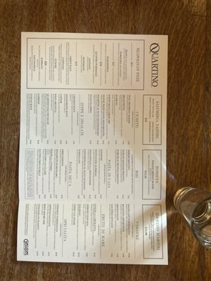 Menu photo 8 Quartino Ristorante Chicago, IL Menu photo 8 Quartino Ristorante Chicago, IL