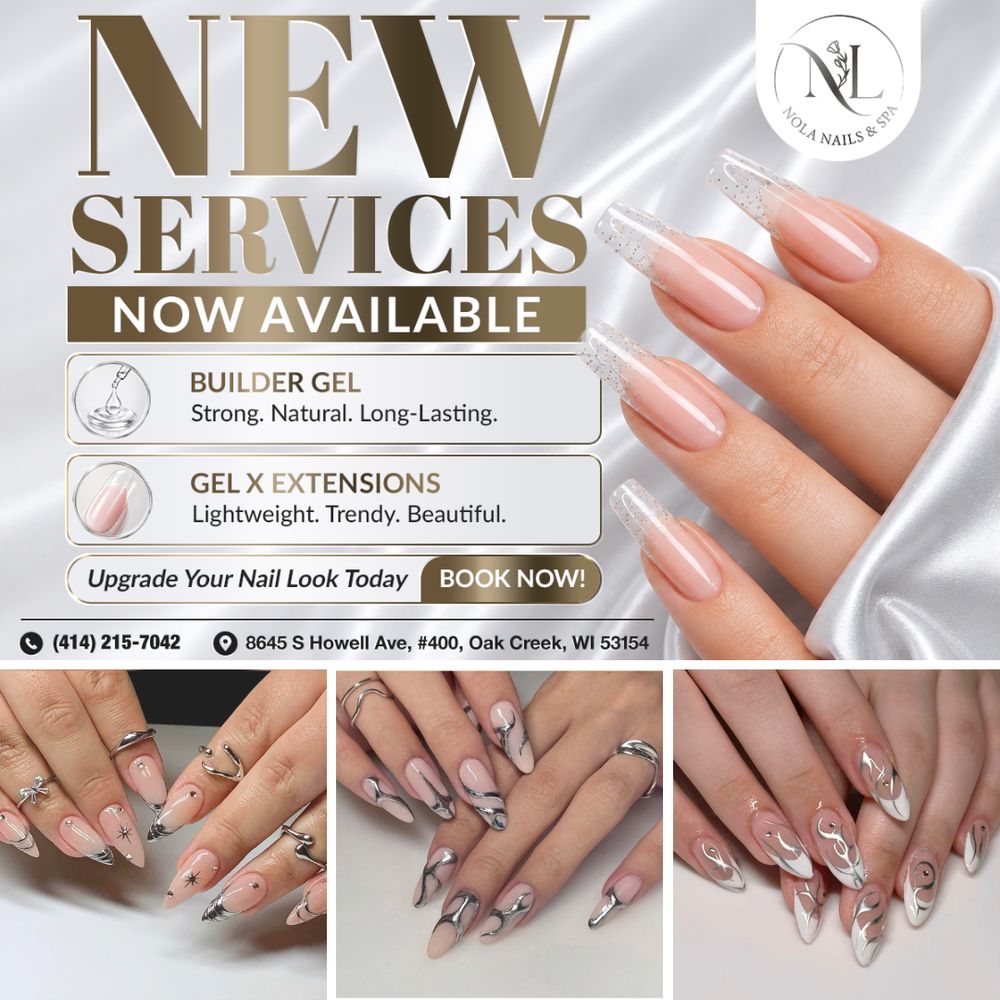 Nola Nails & Spa Logo