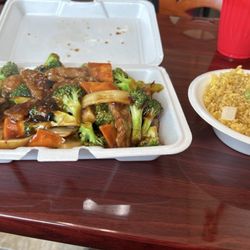 Hong Kong - Human beef plus fried rice.