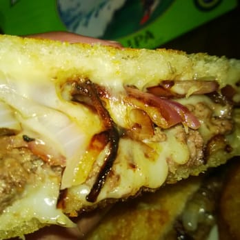 Main Tap Tavern - Cross Section of the said Patty Melt - Sports Bars Near Me - El Cajon, California