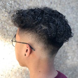 TimothyTrimothy Barber Studio - Curly Perm with Drop Fade