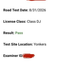 Lucy Auto Driving School - Passed the test