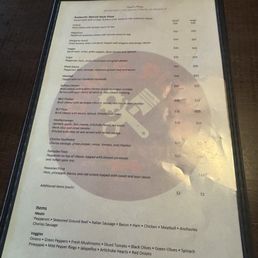 Menu Menu