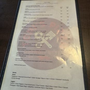 Toni's Detroit Style Pizza - Menu - Pizza Near Me - Mount Pleasant, South Carolina Toni's Detroit Style Pizza - Menu - Pizza Near Me - Mount Pleasant, South Carolina