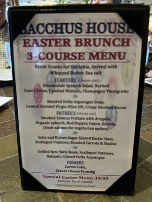 Menu photo 3 Bacchus House Wine Bar & Bistro Folsom, CA Menu photo 3 Bacchus House Wine Bar & Bistro Folsom, CA
