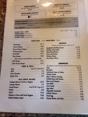 Menu photo 4 Huckleberry Inn Government Camp, OR