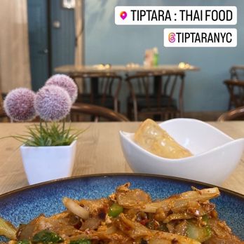 Tiptara - Drunken Noodle, Spring Rolls, - Thai Near Me - New York, New York Tiptara - Drunken Noodle, Spring Rolls, - Thai Near Me - New York, New York