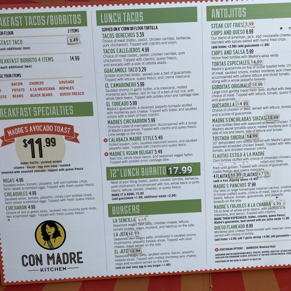 Menu Menu