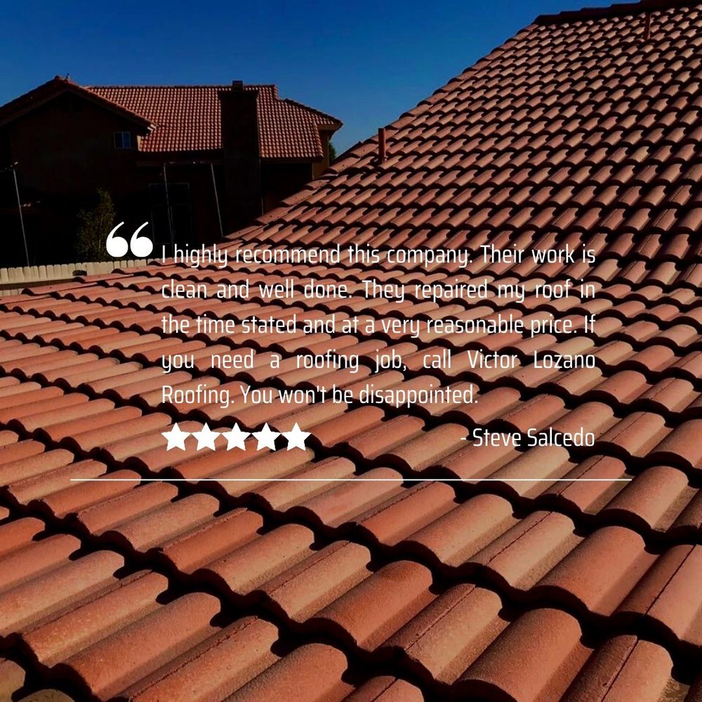 Slide of Victor Lozano Roofing