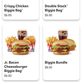 Wendy's - ......this is the $6 meal. BAIT AND SWITCH IS ILLEGAL! - Burgers Near Me - Ames, Iowa