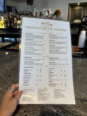 Menu photo 1 The Grove Savannah, GA Menu photo 1 The Grove Savannah, GA