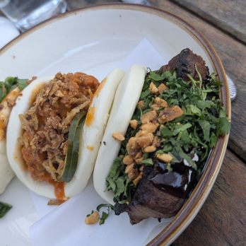The Clever Koi - Pork Belly Bun, Hot Chicken Bun, BBQ plum meatball bun - Asian Fusion Near Me - Phoenix, Arizona