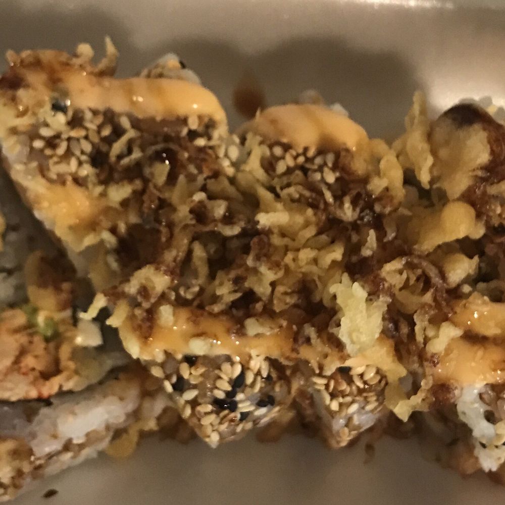 Sushi 9 Thai Japanese Restaurant - Spicy crawfish roll. - Sushi Bars Near Me - Mobile, Alabama Sushi 9 Thai Japanese Restaurant - Spicy crawfish roll. - Sushi Bars Near Me - Mobile, Alabama