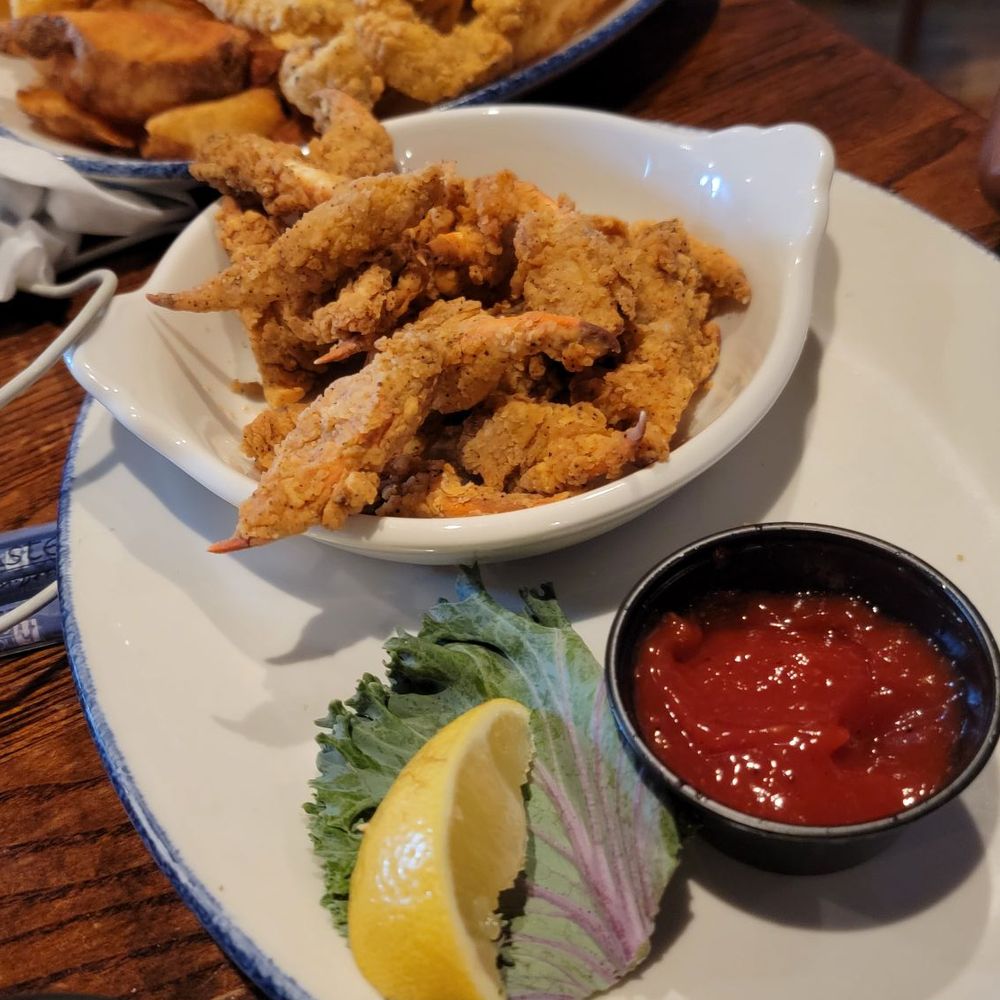 Parrain's Seafood - Crab fingers,  kids meal of catfish strips - Southern Near Me - Baton Rouge, Louisiana