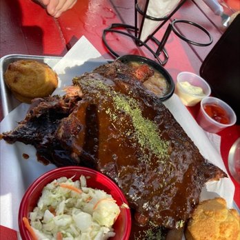 Blaze Brewing - Full rack ribs dinner $30 - American Near Me - Blue Hill, Maine