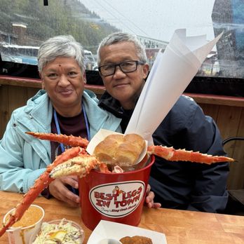Tracy's King Crab Shack - The hype is real. Of course it'll cost a bit more because it is one of the deadliest catch. Food and service were excellent. - Seafood Near Me - Juneau, Alaska