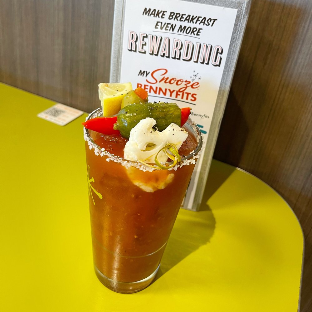 Snooze, an A.M. Eatery - Original Bloody Mary - Breakfast & Brunch Near Me - Tucson, Arizona Snooze, an A.M. Eatery - Original Bloody Mary - Breakfast & Brunch Near Me - Tucson, Arizona